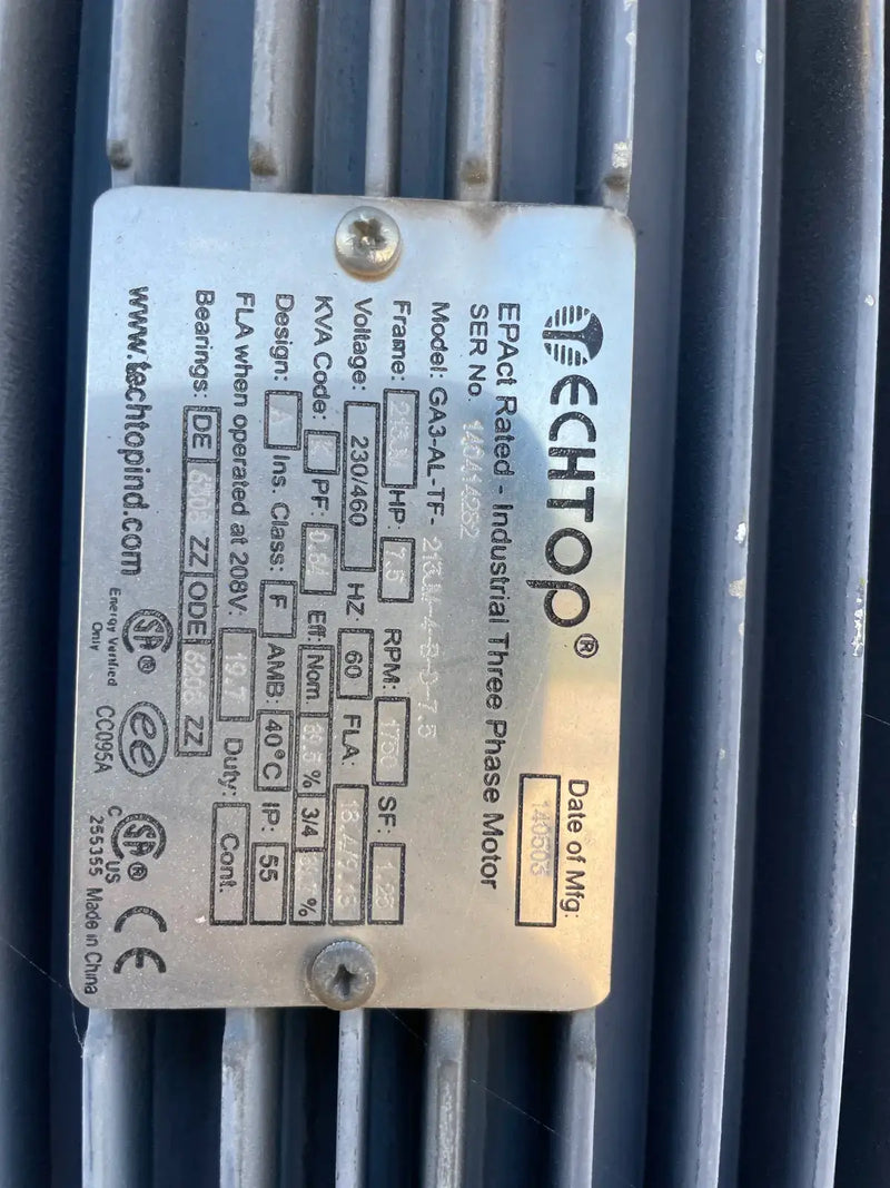 Evapco PMCB-755 Evaporative Condenser (755 Nominal Tons, 3 Motors, 1 Tower Unit)