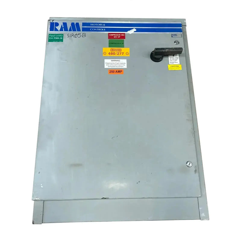 Ram Industries Screw Compressor Motor Starter (125 HP, 460 Volts, 60 Hz)