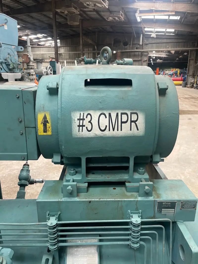 Frick RDB-100B Rotary Screw Compressor Package (Frick TDSL193S, 75 HP