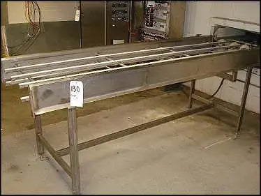 Stainless Steel Conveyor Section with Drive