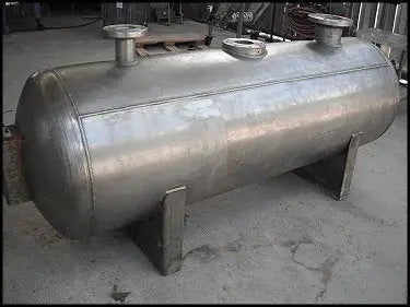 Stainless Steel Horizontal Tank - 250 gallon