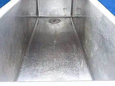 Tanque COP con pulverización a chorro de acero inoxidable: 150 galones