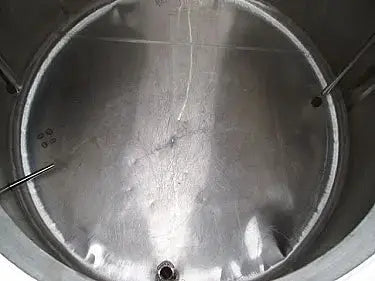 Tanque de mezcla de carcasa única de acero inoxidable: 600 galones