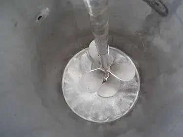 Tanque de mezcla vertical de carcasa única de acero inoxidable: 75 galones