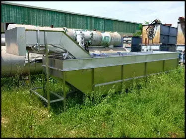 Stainless Steel Wash Conveyor - 46 in. W x 19 ft. L