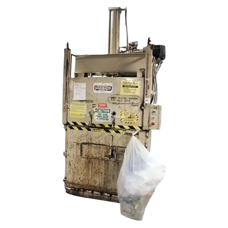 Maxpak Machine Max-Pak Cardboard Compacting Machine