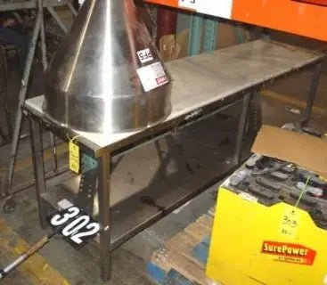 Table Stainless Steel Poly-top