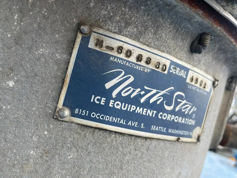 Máquina de hielo en escamas de acero inoxidable Northstar M60 (45 toneladas de hielo/día)