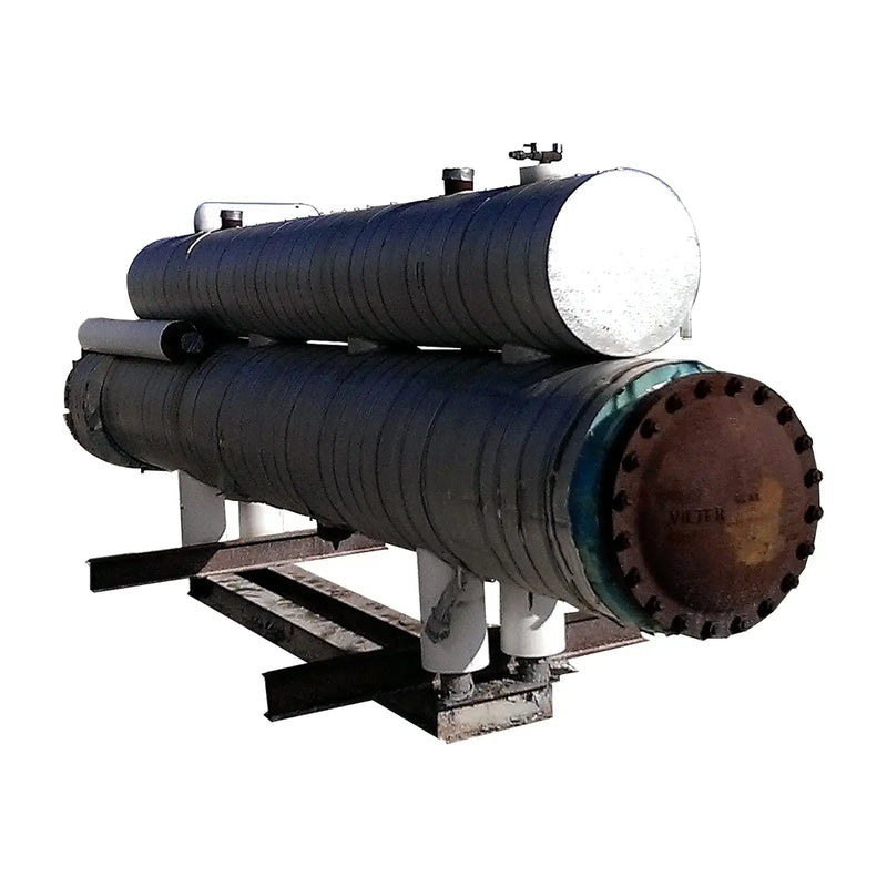 Enfriador de líquido de tubo y carcasa de amoníaco Vilter - 150 toneladas