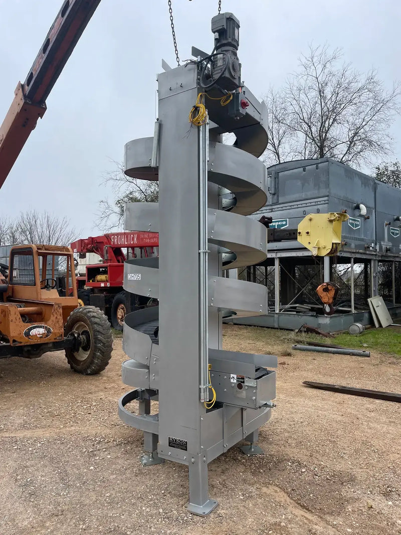 Ryson International 1200-300-D1 3 3/4 Vertical Spiral Conveyor Belt Sy
