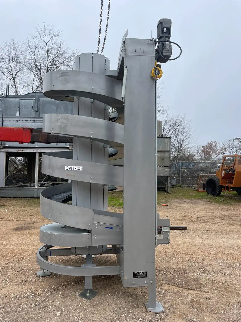 Ryson International 1200-300-D1 3 3/4 Vertical Spiral Conveyor Belt Sy