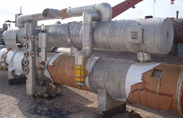 Precision Heat Exchanger Co Shell and Tube Chiller with Surge Drum - 1