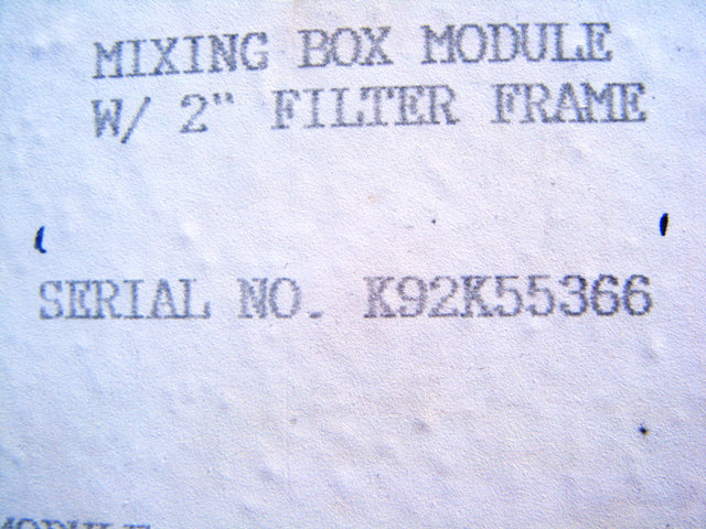 1992 Trane Modular Climate Changer® Air Handler – 30 Tons Trane 
