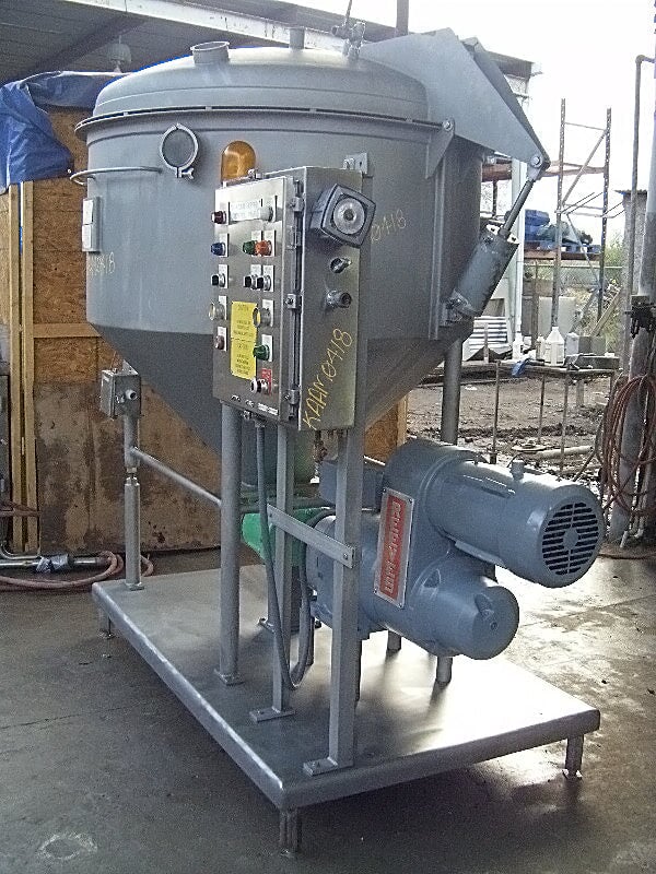 Cozzini Vacuum Chamber Processor with Pump - 185 Gallons