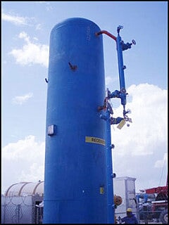 1994 RVS Ammonia Vertical Receiver - 975 Gallon RVS 