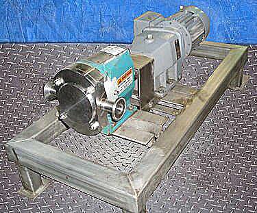 1994 Tri Clover TSR - Series Positive Displacement Pump Tri Clover 