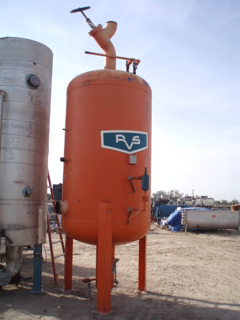 1995 RVS Oil Scrubber Tank – 1,165 Gallon Refrigeration Valves and Systems Corp. 