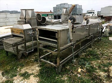 1998 Stainless Steel Steam Tunnel Oven – 24 in. W Not Specified 