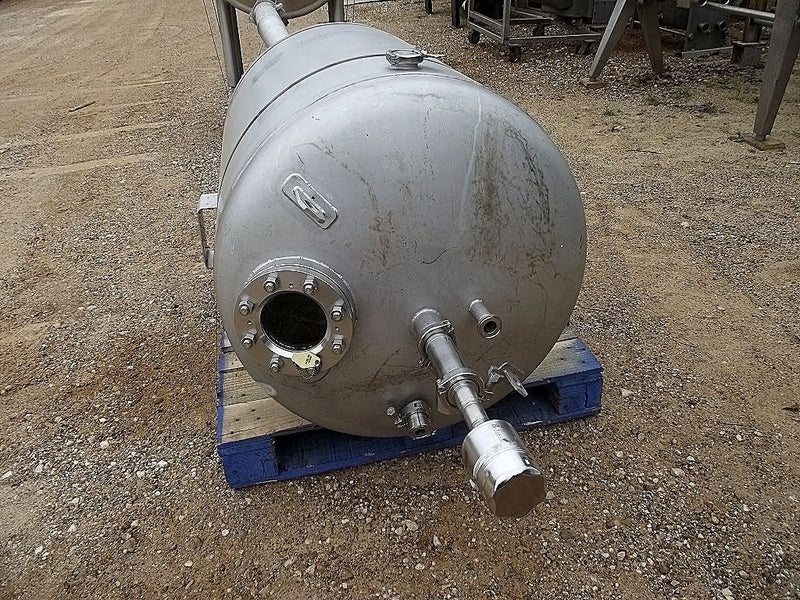 2000 Berchtold Aseptic Stainless Steel Vertical Tank - 130 gallons Berchtold 