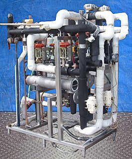 2000 Enerquip Twin Shell and Tube Heat Exchanger System - 20 sq. ft. Enerquip 