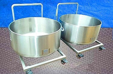 2003 AB Round Stainless Steel Bowl- 80 Gallon AB 