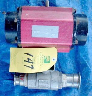 Air Actuated Ball Valve Not Specified 