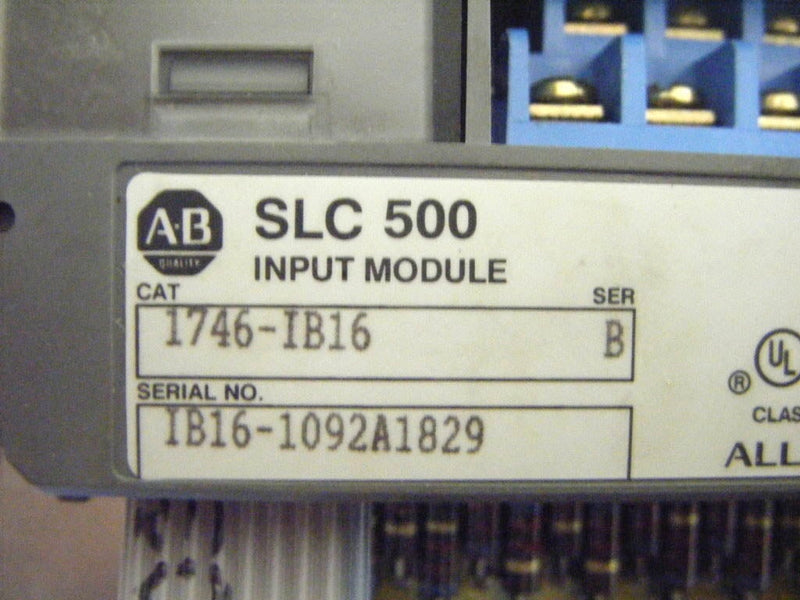 Allen-Bradley SLC 500 Input Module Allen-Bradley 