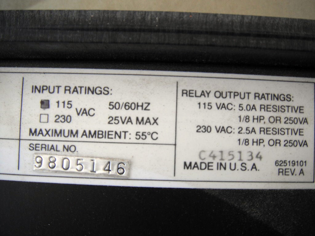 Anderson Instrument Co. ACR 700 Series Chart Recorder