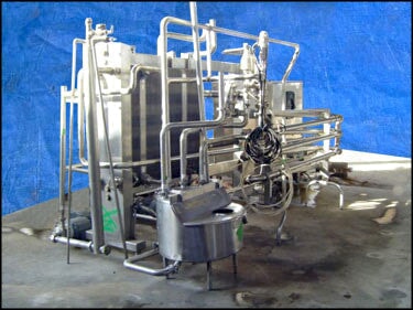 APV 1200 GPH HTST System with Press