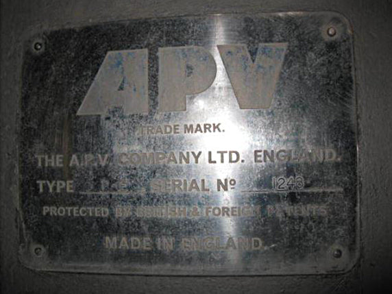 APV 2-Effect Rising/Falling Film Plate Evaporator APV 