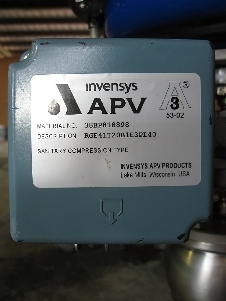 APV Pneumatic Valve