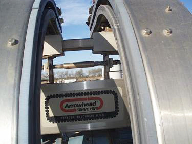 Arrowhead Conveyor Company Bottle Elevator Arrowhead Conveyor 