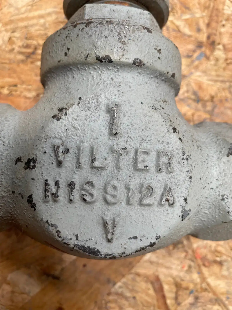 Vilter NISS12A Ammonia Screwed Vilter Globe Valve (1")