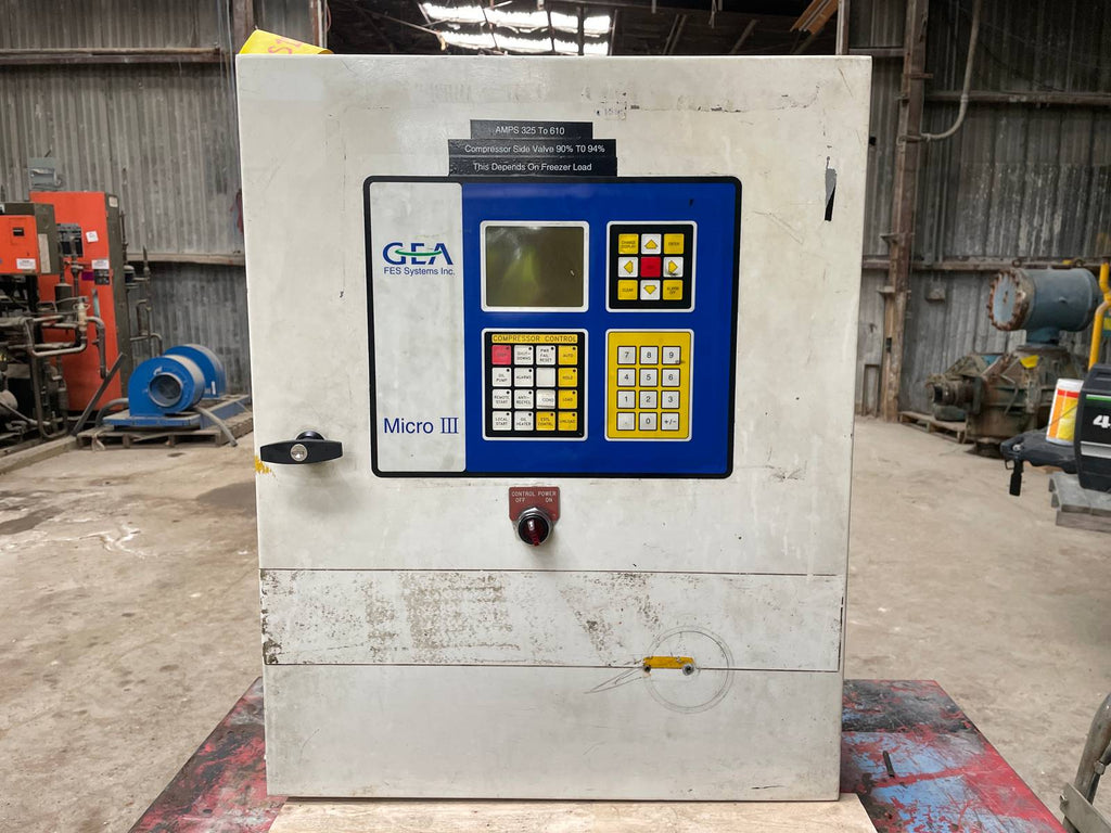 GEA Micro III Screw Compressor Micro Control Panel
