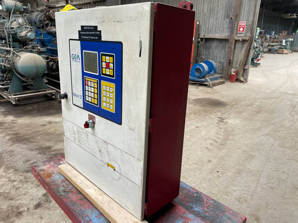 GEA Micro III Screw Compressor Micro Control Panel