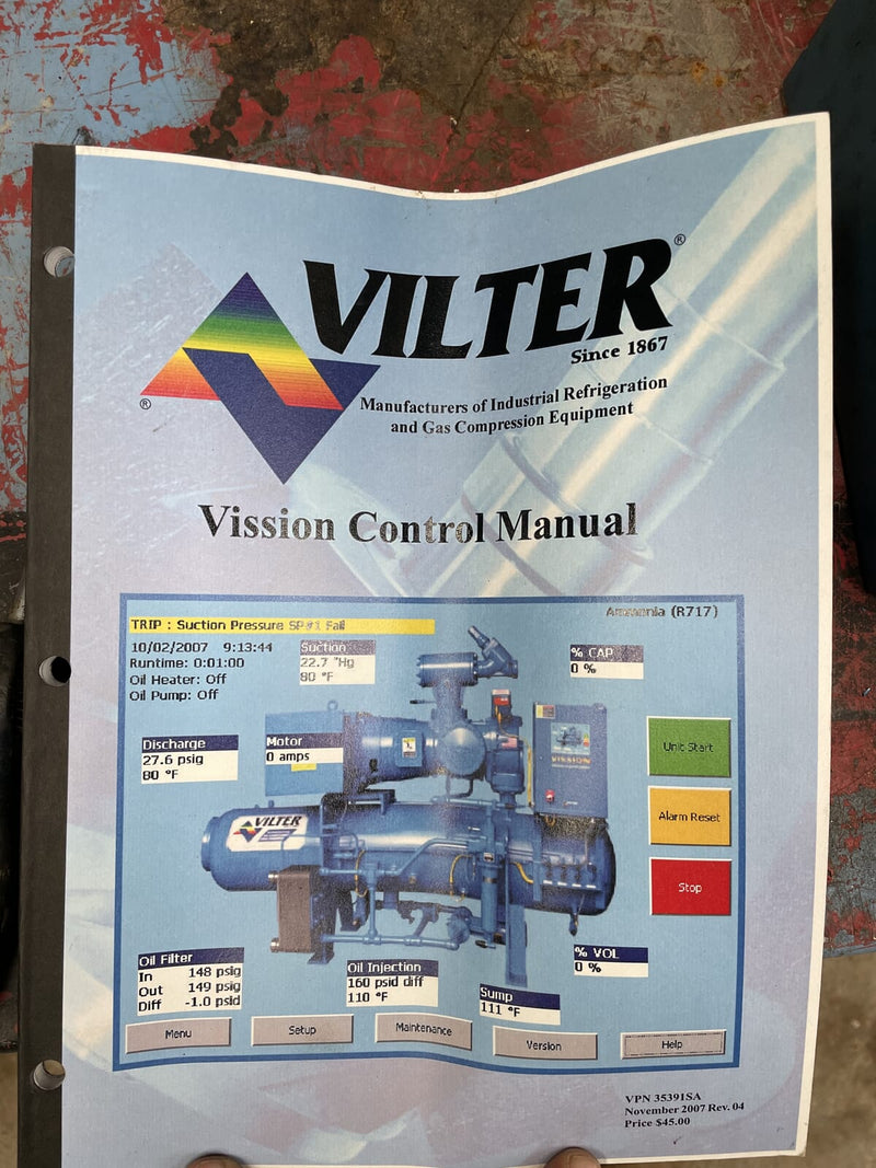 Micropanel de control Vilter Vision