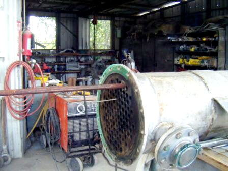 Bingley Shell and Tube Heat Exchanger - 209.4 sq. ft. Bingley Steel Works 