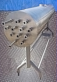 Blaw Knox Shell and Tube Heat Exchanger - 25.3 sq. ft. Blaw Knox 