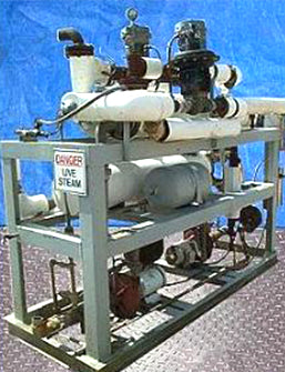 California Hydronics Skid Mounted Hot Water Set - 19.6 sq. ft. California Hydronics 