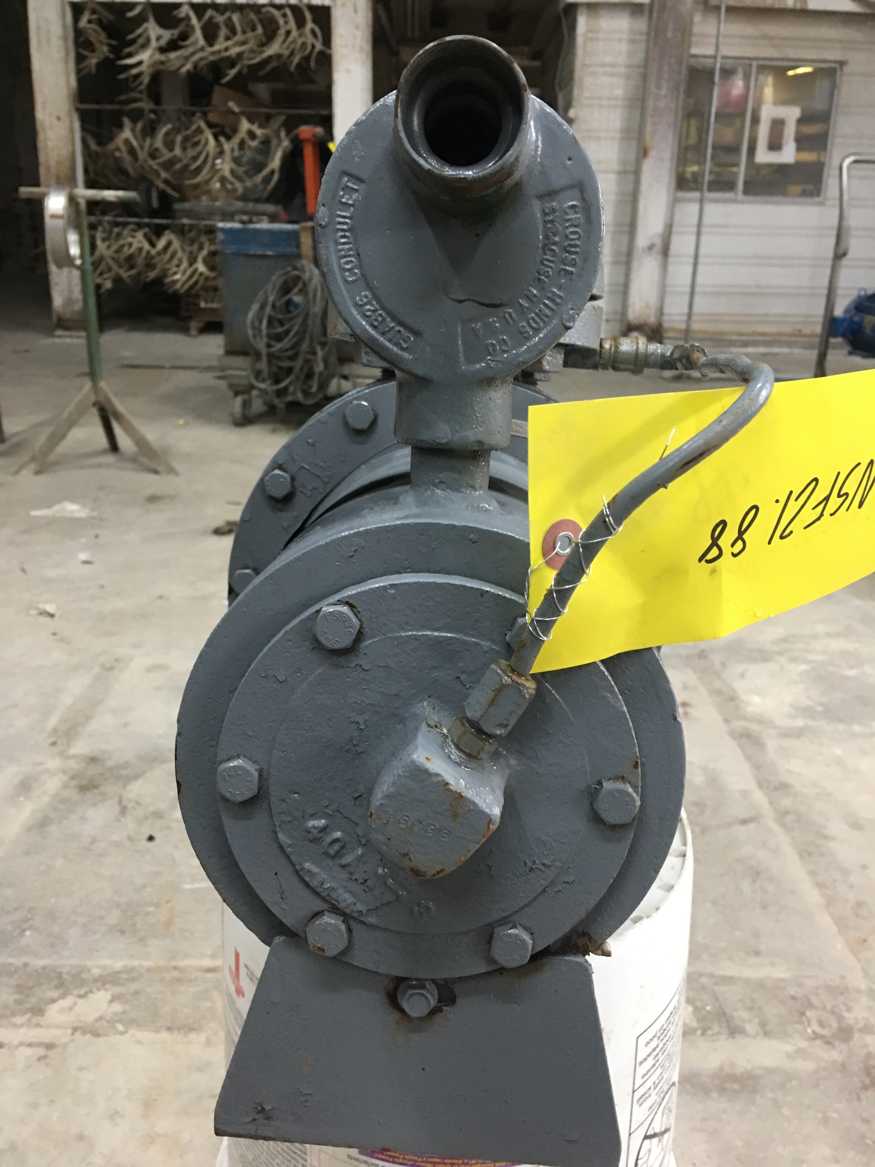Chem-Pump G-Series GVBS-3K-153H-3T Canned Motor Pump (3 HP, 46 GPM Max