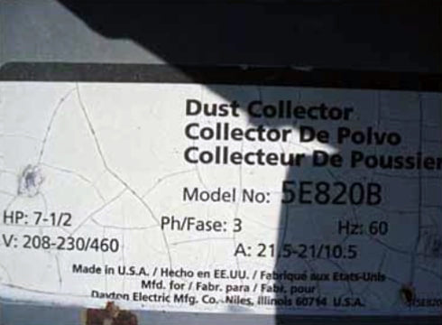 Dayton Dust Collector Dayton 