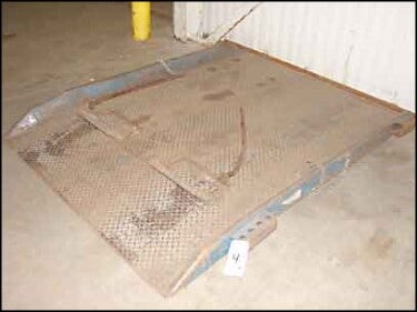 Dock Plate - 5 ft x 4 ft Not Specified 