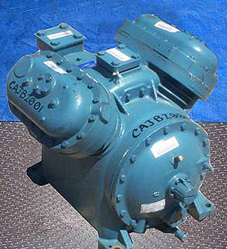 Bush Air Compressor Dunham-Bush 511DHF 4-Cylinder Reciprocating Compressor Package