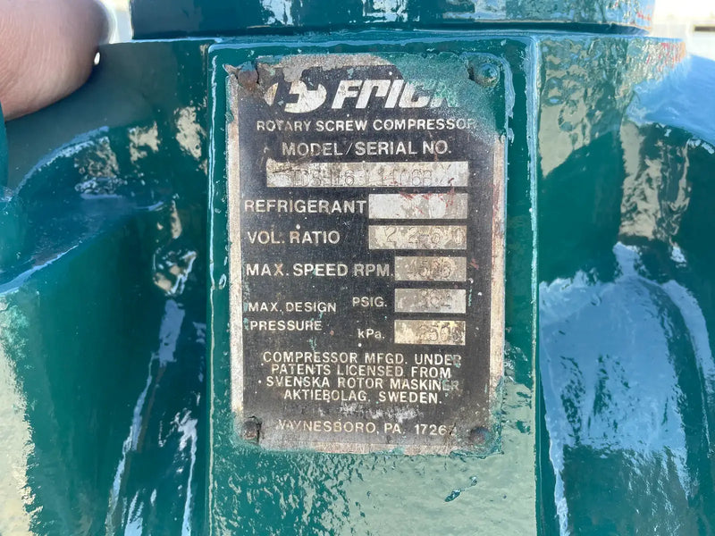Compresor de tornillo rotativo desnudo Frick TDSH163L