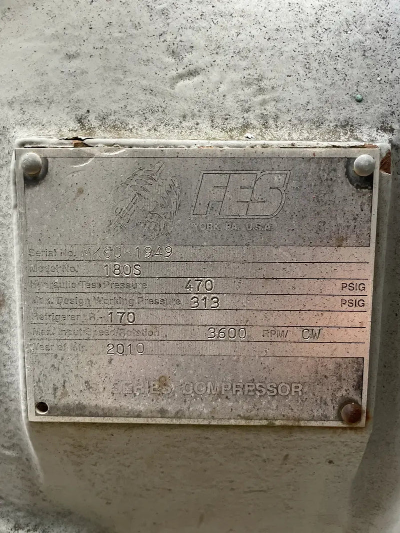 Compresor de tornillo rotativo desnudo FES 180S
