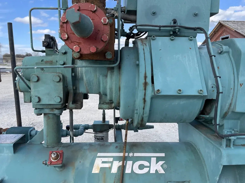 Frick RXF-50-H Rotary Screw Compressor Package (Frick XJF120S, 150 HP 230/460 V, Frick Micro Control Panel)