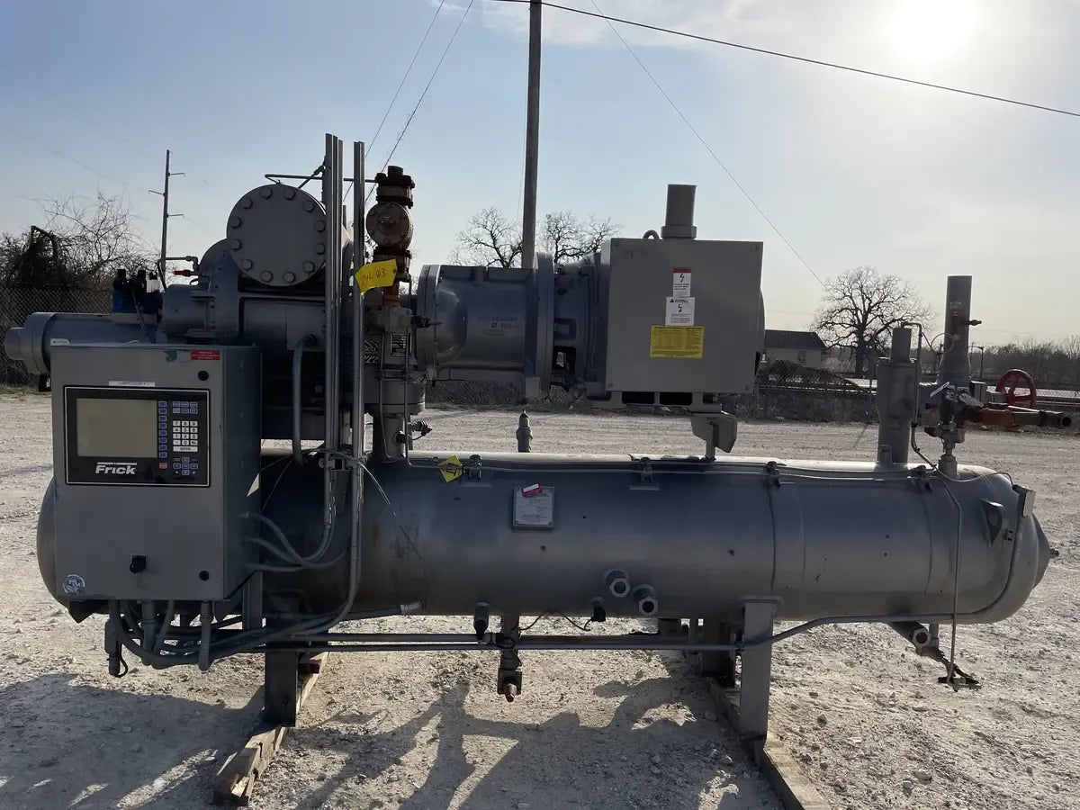 Frick RWF 134 E Rotary Screw Compressor Package Frick SGC1918 250 HP frick-rwf-134-e-rotary-screw-compressor-package-frick-sgc1918-250-hp