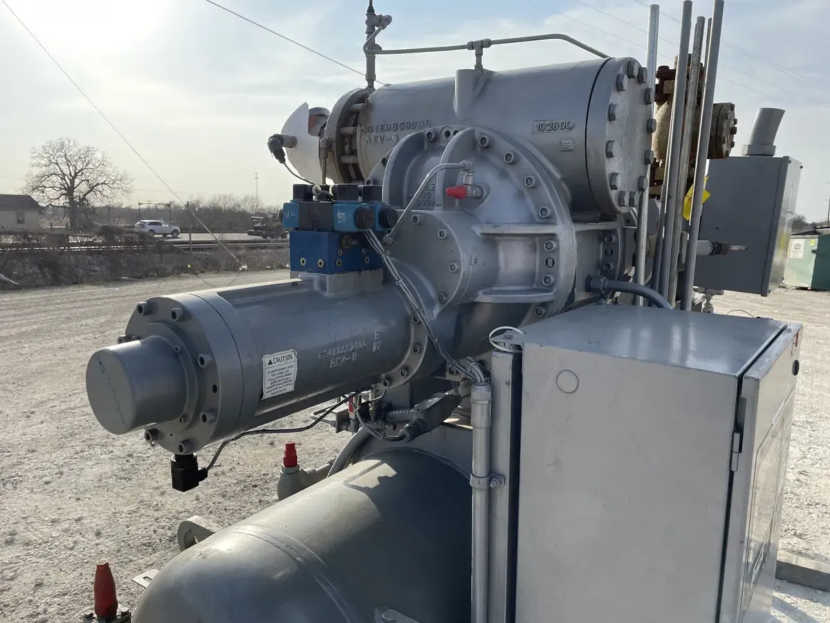 Frick RWF 134 E Rotary Screw Compressor Package Frick SGC1918 250 HP frick-rwf-134-e-rotary-screw-compressor-package-frick-sgc1918-250-hp