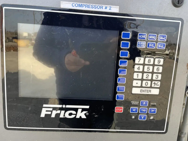 Frick RWF-134-E Rotary Screw Compressor Package (Frick SGC1918, 250 HP 460 V, Frick Micro Control Panel)