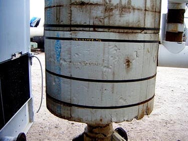 E.L. Nickell Ammonia Surge Tank - 465 Gallon E. L. Nickell 